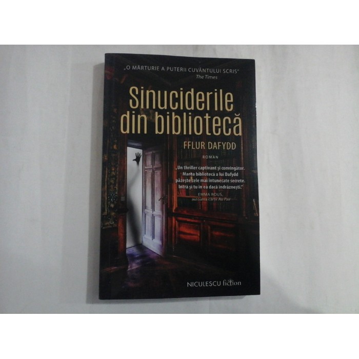 SINUCIDERILE DIN BIBLIOTECA - FELOR DAFYDD
